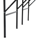 Tavolo da Ping Pong Indoor Pieghevole in Legno MDF e Acciaio 152.5x274x76 cm 