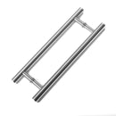 Porta Scorrevole Vetrata 77,5x205 cm Satinata a Strisce 