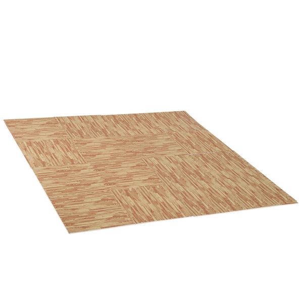 EVA-Puzzlematte in dunkler Holzoptik, 32 Teile, 61,5 x 61,5 cm sconto