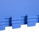 Tappeto Puzzle 32 Pezzi 63x63 cm in EVA Morbido Blu 