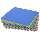 Tappeto Puzzle 32 Pezzi 63x63 cm in EVA Morbido Colorato 