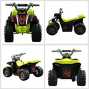 Quad Elettrico per Bambini Giallo e Nero 