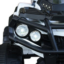 Quad Elettrico per Bambini 12V  Nero e Bianco