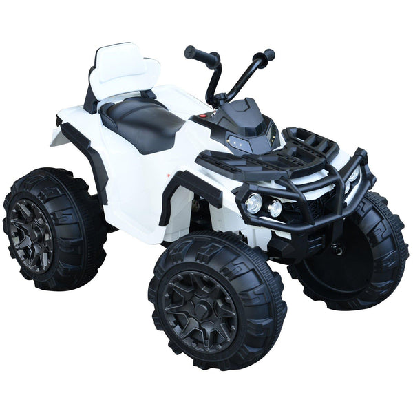 prezzo Elektrisches Quad für Kinder 12V Schwarz und Weiß
