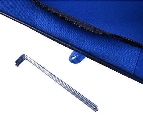 Box per Animali Domestici Pieghevole 125x125x58 cm Blu Scuro 