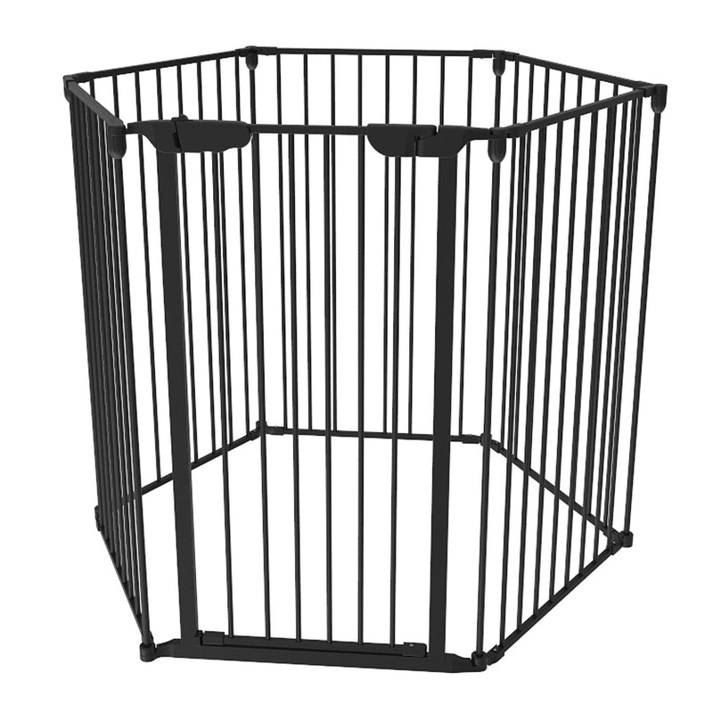 Recinto Modulare per Animali Domestici per Interno e Esterno 6 Pezzi 62.5x76 cm 