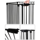 Recinto Modulare per Animali Domestici per Interno e Esterno 6 Pezzi 62.5x76 cm 