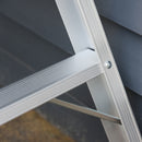 Piattaforma da Lavoro Pieghevole in Lega d'Alluminio 109x40x50 cm 