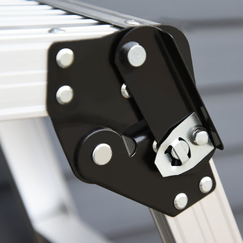 Piattaforma da Lavoro Pieghevole in Lega d'Alluminio 109x40x50 cm 