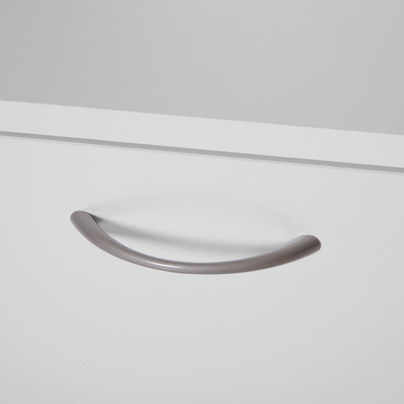 Scarpiera Salvaspazio Capacità 24 Paia in Legno Bianco 120x24x81 cm 