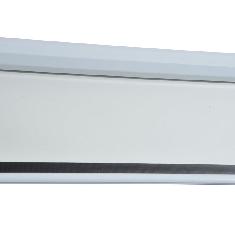 Schermo di Proiezione 84 Pollici Motorizzato Home Cinema Bianco 