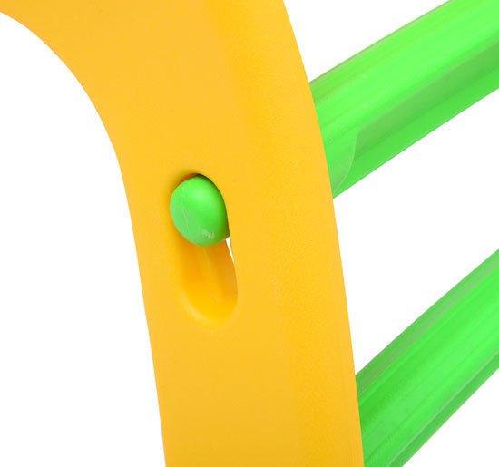 Scivolo per Bambini Casa o Giardino Colorato 110x54x70 cm 