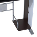 Scrivania da Ufficio Porta PC Cassetti in Legno Marrone 100x52x75 cm 