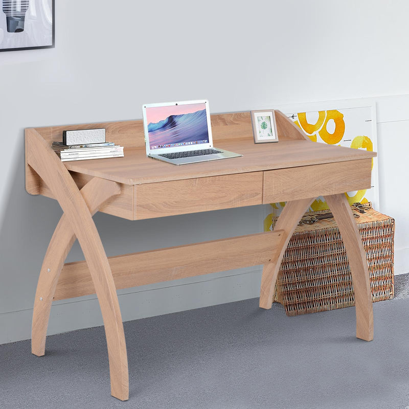 Scrivania da Ufficio in Legno Rovere 120x60x84 cm 