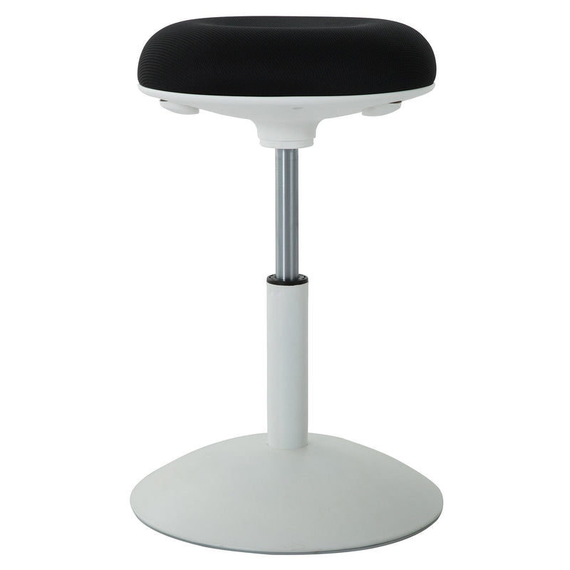 Sgabello per Estetista Girevole Altezza Regolabile Nero Ø40x45-59 cm 