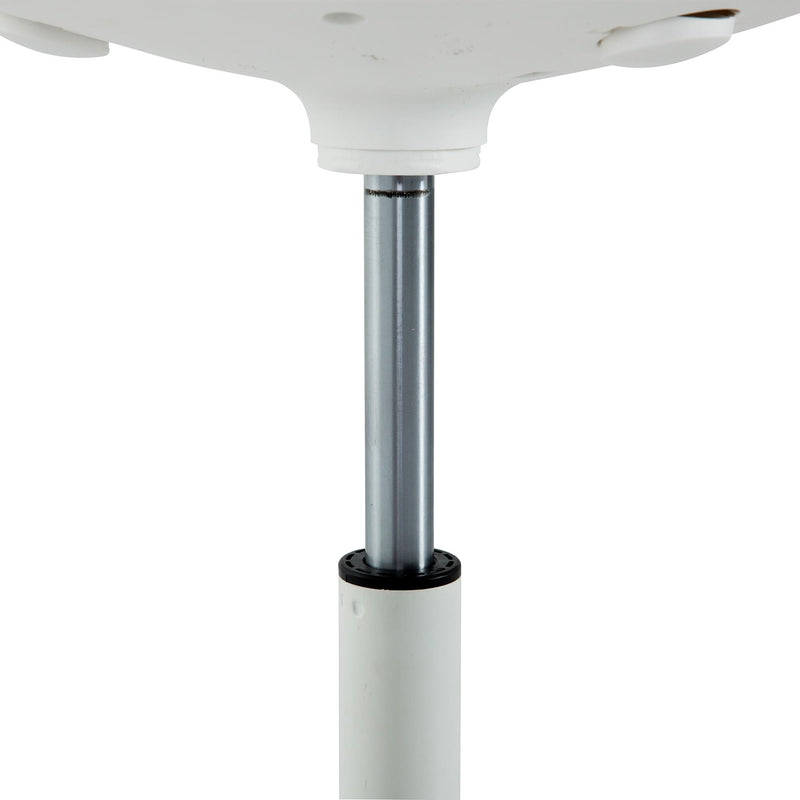 Sgabello per Estetista Girevole Altezza Regolabile Nero Ø40x45-59 cm 