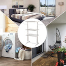 Stendibiancheria 3 Piani Regolabile in Acciaio Inox Premium 