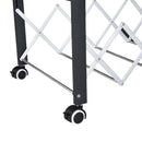 Stendibiancheria Pieghevole in Alluminio e Plastica 157.5x54x101 cm 