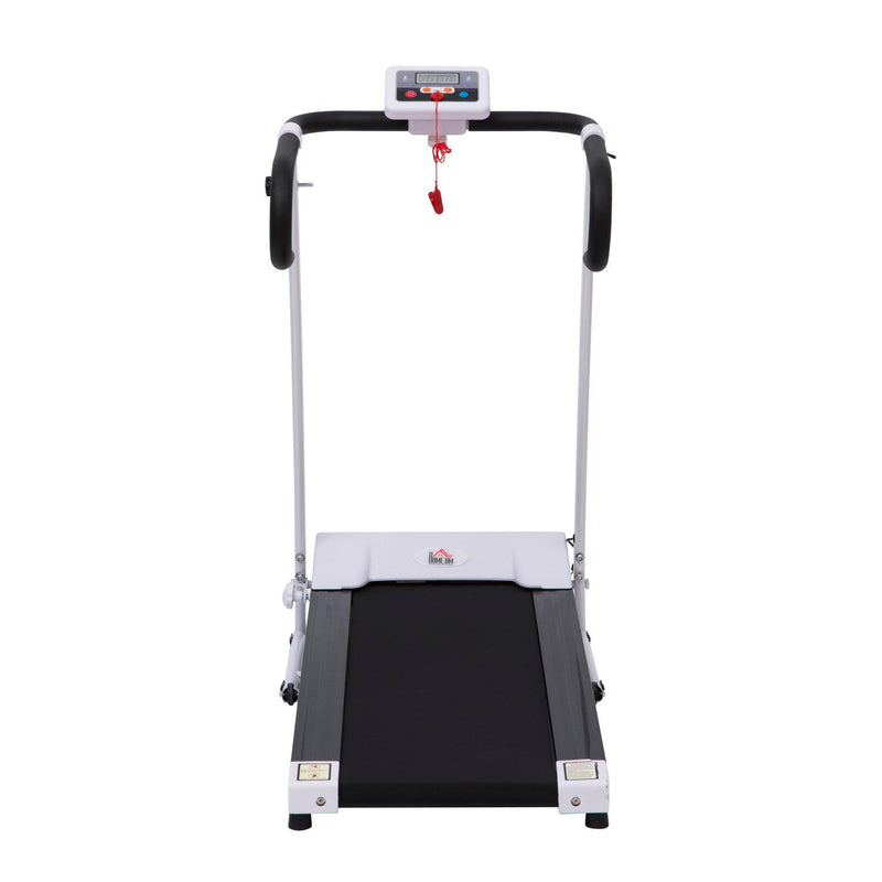 Tapis Roulant Elettrico Pieghevole Schermo LCD 500W Velocità Max 10km/h 