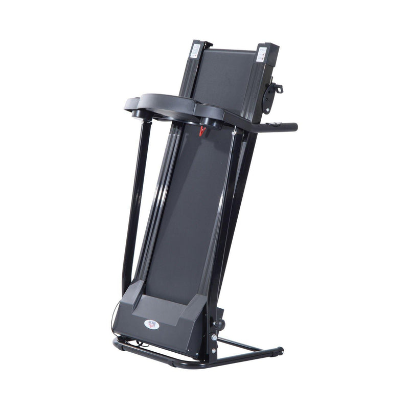 Tapis Roulant Elettrico con Schermo LCD Pieghevole 0.75 HP Nero 