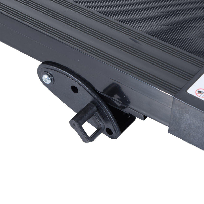 Tapis Roulant Elettrico con Schermo LCD Pieghevole 0.75 HP Nero 