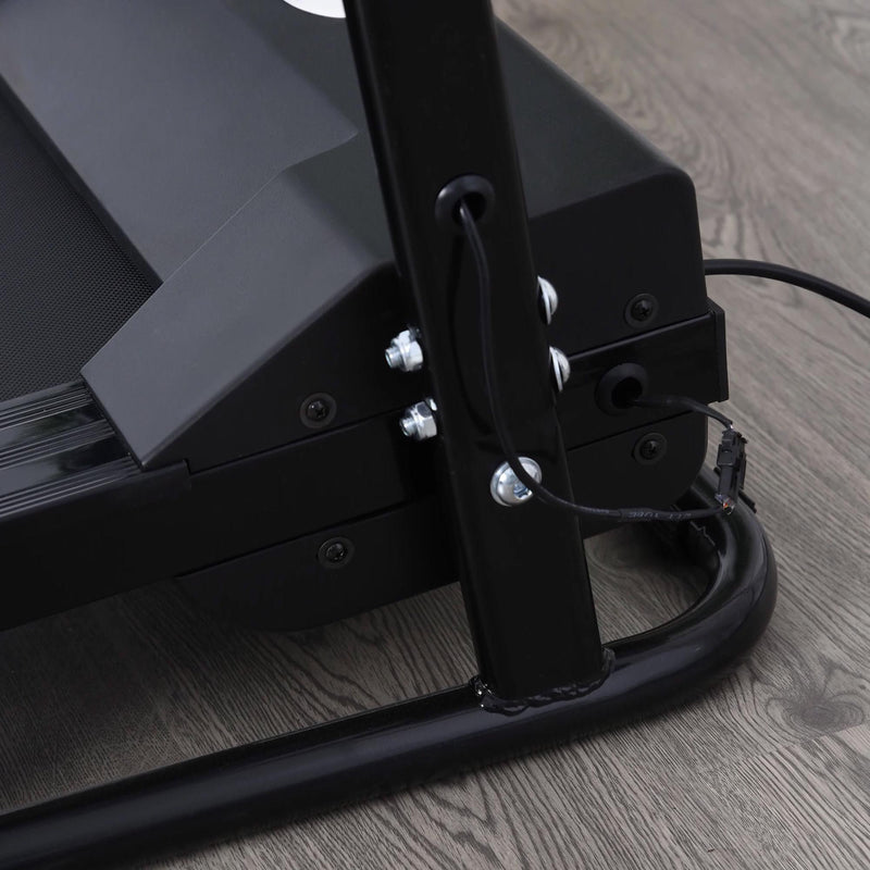 Tapis Roulant Elettrico Pieghevole con Schermo LCD 500W 