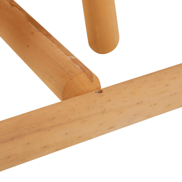 Runder Garten-Couchtisch aus Holz Ø63,5x45 cm sconto