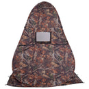 Tenda da Caccia e Fotografia Pop Up per 2 Persone in Tessuto Oxford 170x170x195 cm 