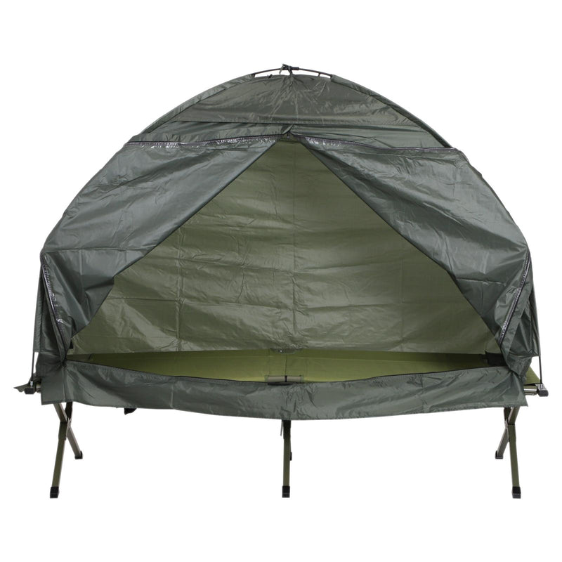 Tenda da Campeggio Singola 2 in 1 Verde 193x77x118 cm 