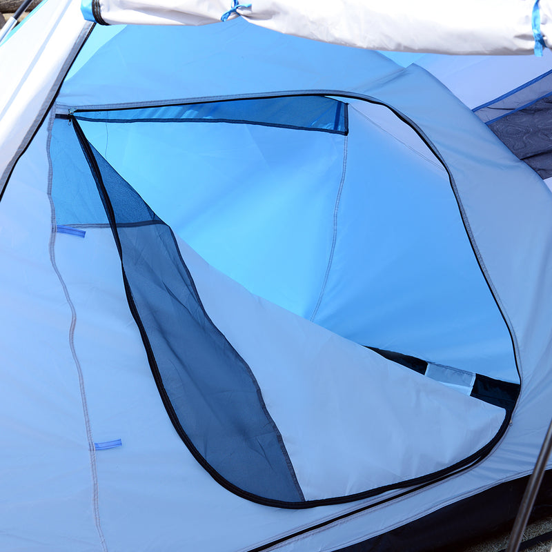 Tenda da Campeggio per 6 Persone 460x230x195 cm 