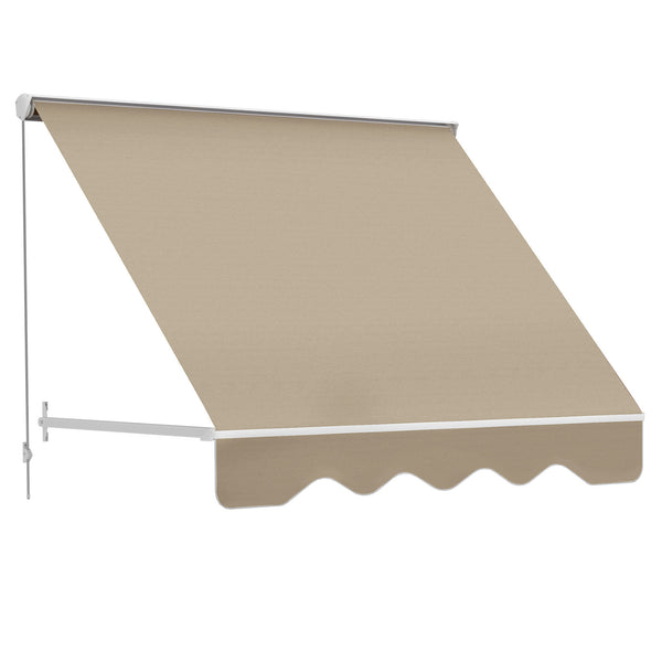 Beige wasserdichte Wandmarkise 180x70 cm acquista