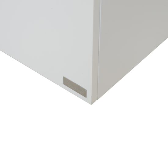 Lettiera per Gatti in MDF Bianco 63x53.5x41 cm 