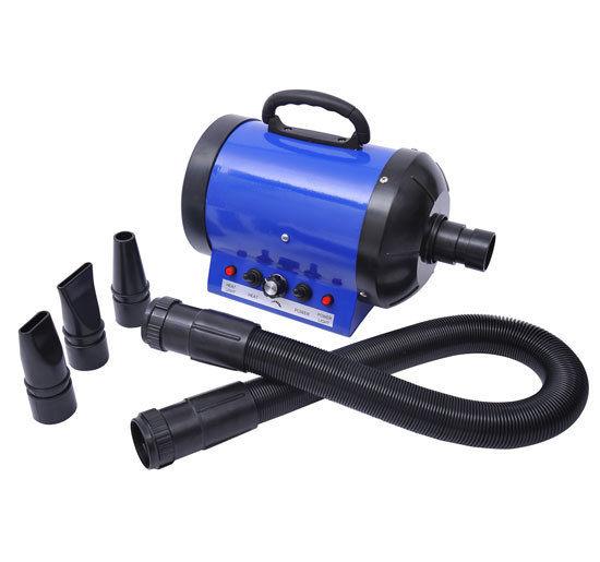 Phon per Animali Domestici 2400W Velocità e Temperatura Regolabili blu 