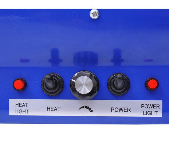 Phon per Animali Domestici 2400W Velocità e Temperatura Regolabili blu 