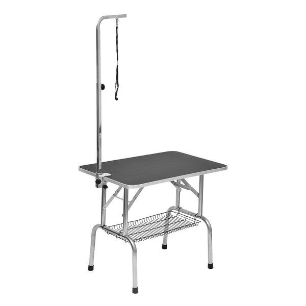 Hunde- und Katzenpflege- und Schertisch mit Korb 91,5 x 61,5 x 77 cm sconto