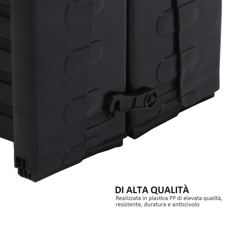 Rampa Auto per Cani Pieghevole in Plastica 152x43x4 cm 