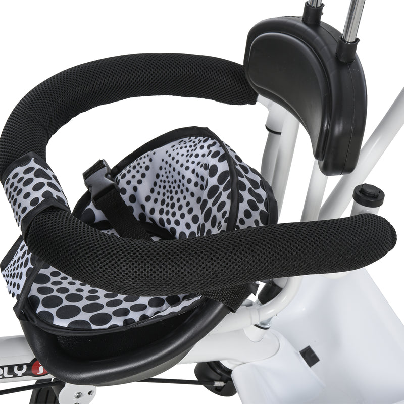 Triciclo per Bambini Maniglione Parasole Barra di Protezione in Metallo Deluxe 