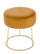 Hocker Clarissa Inca D35 aus Stoff mit Samteffekt