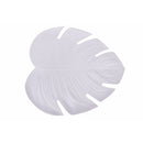 Set 6 Tovagliette Double Face 47x37x0,1 cm  in Plastica VdE Tivoli 1996 New Jungle Bianco/Grigio