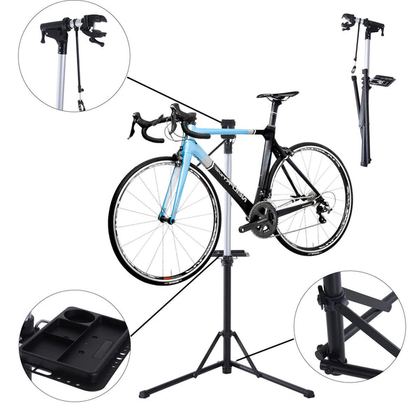 Reparatur- und Wartungsständer für Fahrräder aus Eisen und PP 87,5 x 73 x 100-159 cm acquista