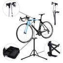 Cavalletto Supporto per Riparazione e Manutenzione Bicicletta in Ferro e PP 87.5x73x100-159 cm 