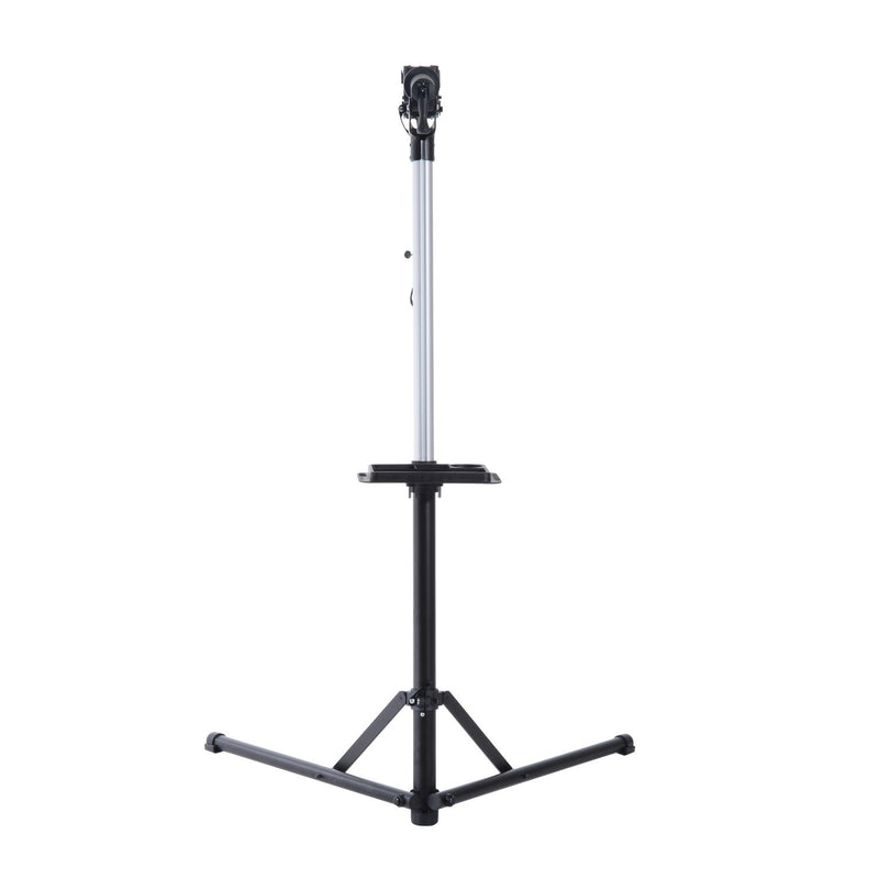 Cavalletto Supporto per Riparazione e Manutenzione Bicicletta in Ferro e PP 87.5x73x100-159 cm 