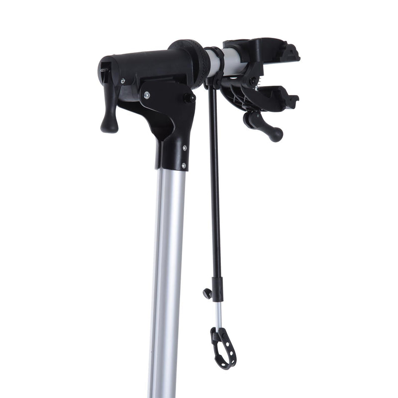 Cavalletto Supporto per Riparazione e Manutenzione Bicicletta in Ferro e PP 87.5x73x100-159 cm 