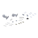 Kit Binario per Porta Scorrevole in Lega d'Alluminio 200x3.15x2.5 cm 