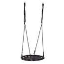 Altalena a Nido da Giardino per Bambini Nero Diametro 60 cm 