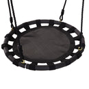 Altalena a Nido da Giardino per Bambini Nero Diametro 60 cm 