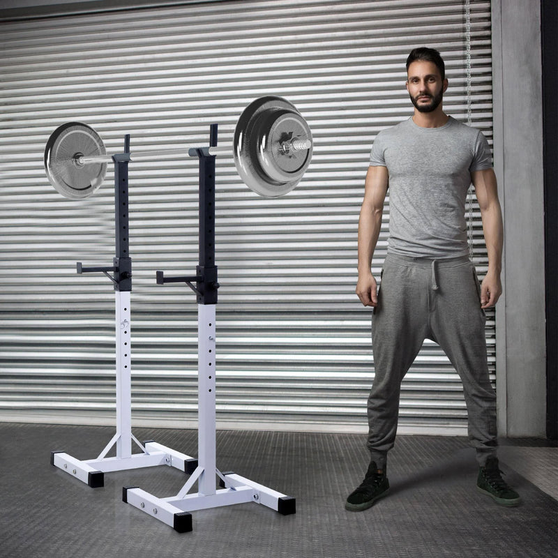 Supporto Bilanciere Porta Manubri per Pesistica Max 200kg 