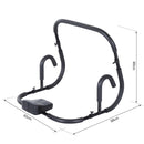 Attrezzo per Allenamento Addominali Nero 65x68x60 cm 