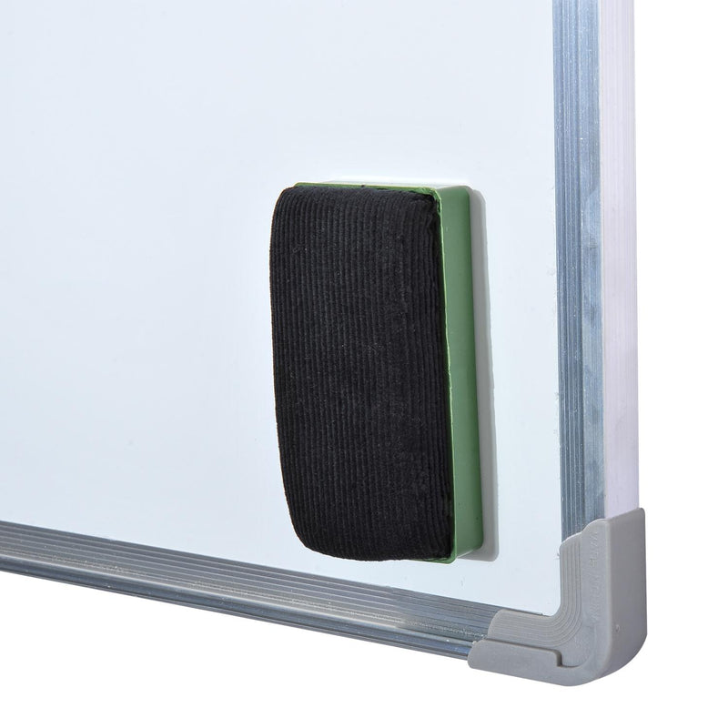 Lavagna Magnetica da parete 90x60 cm in alluminio Bianco 