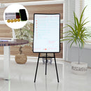 Lavagna Magnetica in Alluminio con Treppiede 60x90x1.8 cm 